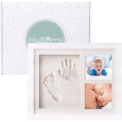 HuBorns Marco de huellas de bebé
