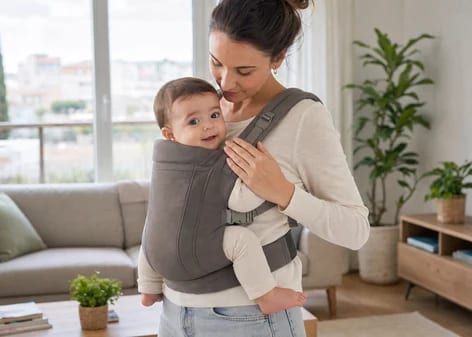 Porteo ergonómico: beneficios y seguridad para tu bebé