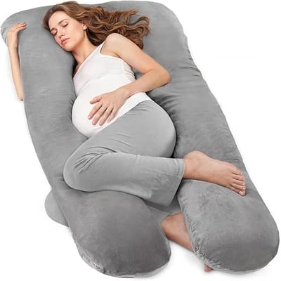 Nuliie almohada de embarazo en forma de U