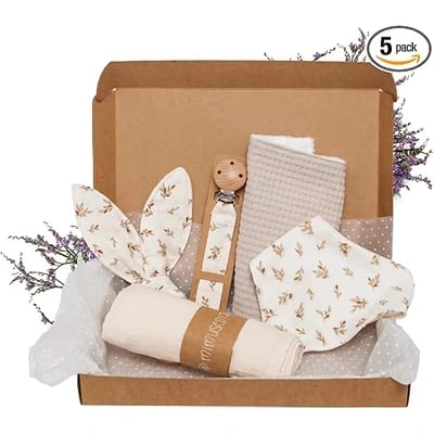 MIMUSELINA Pack regalo para recién nacido