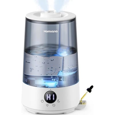 Homvana H101 humidificador de vapor frío de 3,6 L