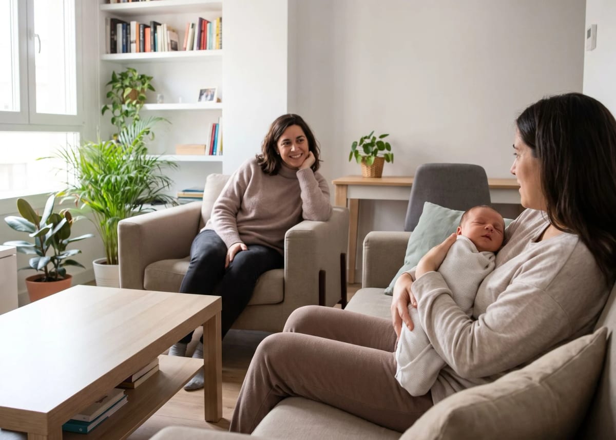 Visitar a un recién nacido: 7 reglas de higiene
